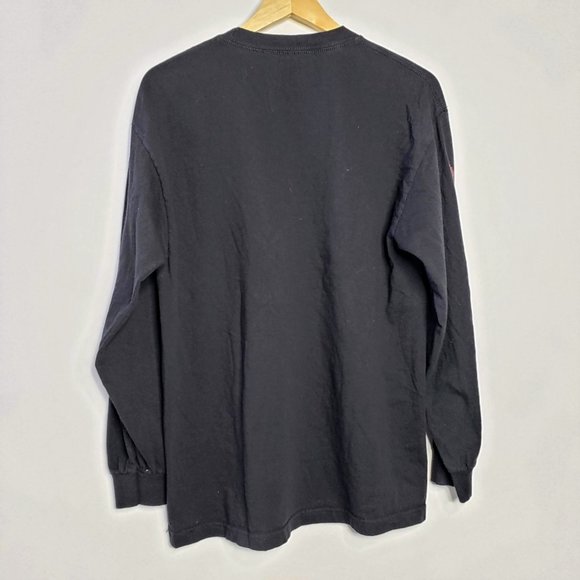 Vans Long Sleeve Checkered Flame Graphic Shirt L - Picture 2 of 5